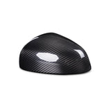 Carbon Fiber Rear Mirror Cover for Smart 453 Fortwo Car Interior Accessory GMUNI