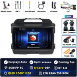 Android 15 2K Multimedia Navigation for Kia Sportage 3 2010-2016