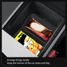 Lower Tray for Tesla Model Y Standard RWD 2025-2026 Car Armrest Storage Box Silicone Tidying Organizer Accessories