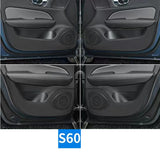Anti-Kick Door Pads for Volvo S60 V60 XC60 V90 Car Interior Accessory LINGLUYANG s60 2020-2025