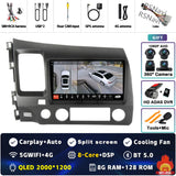 2K QLED Android 15 Head Unit for Honda Civic 2005-2012