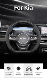Breathable Carbon Fiber Cover for Kia Sportage 3 Car Interior Accessory Hocasen