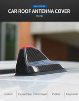 Real Carbon Fiber Shark Fin Antenna for MINI COOPER Car Interior Accessory GMUNI