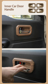 Wood Grain Console Panel Trim for Suzuki Jimny JB74