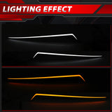 LED Hood DRL Turn Signal for Toyota Corolla 2019-2025