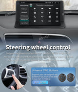 Android 15 Navigation System with CarPlay for Audi Q3 2011–2018