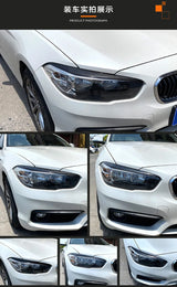 BMW 1 Series F20 F21 LCI 118i 120i 15-19 Car Headlight Eyebrow Decal Sticker Car Exterior Accessories Exterior Accessories OE