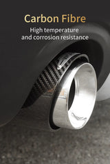 Carbon Fiber Stainless Muffler Trim Mini Cooper