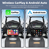 6.0" Wireless CarPlay Moto GPS for Universal Android Head Unit EKIY