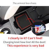 Renault Captur 2020 - 2023 for Mitsubishi ASX 2023 Armrest Storage Box Center Console Tray Organizer Tidying Armrest Box Stor
