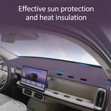 For Leapmotor B10 Leather Dashboard Sun Shade Mat Anti-Slip Dustproof Heat Insulation Pad CAR CENTER CONSOLE SUNSHIELD PROTEC