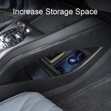 For BYD Seal EV 2022-2025 Center Console Lower Layer Storage Box Segmented Anti-scratch Tray Organizer Accessories Car Interi