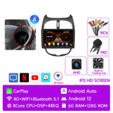 9-inch Android Multimedia Player for Peugeot 206 2000–2008