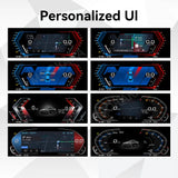 12.3" Digital Instrument Cluster for BMW X5 F15 X6 F16