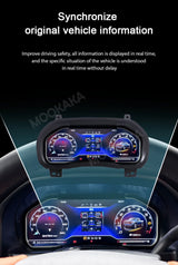 12.3" Digital Instrument Cluster for GMC Sierra & Silverado