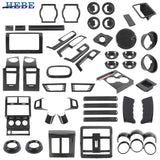 Interior Trim Carbon Fiber for Dodge Nitro 2007-2012 Car Interior Accessory HEBE