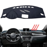 Plush Dashboard Protector Mat for Audi Q3 8U 2012–2018 Dashboard Mat CATUSIKI