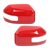 Red ABS Mirror Cover for Jetour Traveler T2 2023