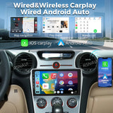 Android 15 Navigation Stereo for Kia Carens 2006–2012 Android Head Unit RSNAVI
