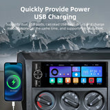 6.36-Inch Wireless CarPlay Android Auto 1-DIN Multimedia Player
