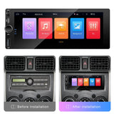 6.86-inch Wireless CarPlay Android Auto 1-Din Stereo Head Unit Android Head Unit ANYFAR