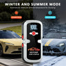 Rugged 12V Jump Starter & Air Pump, Winter/Summer Mode, Portable Inflator with SOS/Strobe LED Light