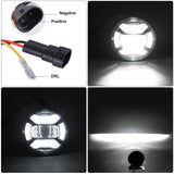 Newest 4.5 inch LED Foglights for Harley Davidson