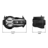 Emark Led Headlight for BMW R1200GS 2013-2018 R 1200GS K50 ADV Adventurer BMW GS 1200 Motorcycle Super 12V LED Headlamp Assem