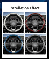 Carbon Fiber Steering Wheel Cover for Audi A4 A6 Q5