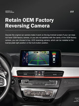 12.3 Inch Android 13 Multimedia Screen for BMW X1 2016–2018
