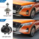 Fog Lights Halogen LED for Nissan NAVARA NP300 2020 Car Interior Accessory MAGIC COLORM