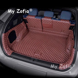 Car trunk mat For Xpeng G6 2024 2025 2026 Car Boot Mat Cargo Protection Leather Trunk Mat Interior Modification Accessories I