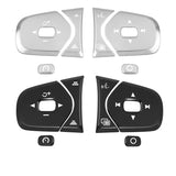 Electroplate Steering Plate for Volvo 2020-24 Car Interior Accessory LINGLUYANG