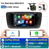 Android Head Unit 7 Inch GPS for Seat Ibiza 2009-2013