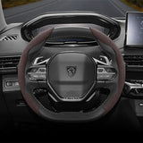 Segmented Suede Wheel Cover for Peugeot 206 308 3008 508