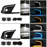 Fog Lights DRL Bumper Cover for Honda Civic 2021-2024 LED Ambient Light MAGIC COLORM