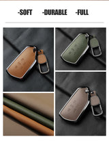 Leather Car Key Case Cover for Volkswagen Golf 8 MK8 Car Interior Accessory OEM