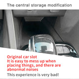 Buick Encore GX 2020 - 2024 Car Central Storage Box Center Console Tray Organizer Accessories Tidying Car Interior Accessory