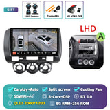 2K QLED Android Head Unit with Wireless CarPlay for Honda Jazz