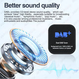 Dual DAB+ Tuner Box USB Adapter Universal Android Car Interior Accessory AKAMATE