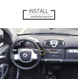 Decorative Wiper Gear Cap for Smart 451 Fortwo 09-14