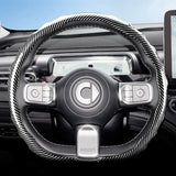 Carbon Fiber Wheel Cover for Smart Fortwo 451 Roadster