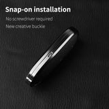 Metal and Leather Car Key Case Cover for Li Auto L7 L8 L9 Max Leading Ideal Li Auto 2023 2024 Car Interior Accessory OEM