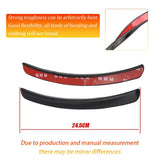 Universal Rubber Fender Flares for VW Golf 4-7 Car Interior Accessory OEM