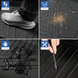 Subaru Solterra Toyota BZ4X 2023-2025 Waterproof Car Floor Mats for TPE Cargo Liner Car Interior Accessory OEM
