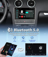 2K QLED Android 15 Head Unit for Audi A3 S3 RS3 2003–2013