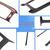 Interior Trim Carbon Fiber for Jeep Grand Cherokee 2016-2018