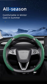 Sports Suede Split Cover for Tesla Model 3/X