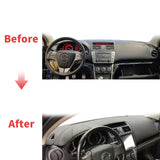 Premium Leather Dashboard Cover Mat for Mazda 6 Atenza 2008–2013 Dashboard Mat CATUSIKI