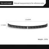 Tesla Cybertruck 2024-2026 Front Trunk Threshold Strip Bumper Protective Cover Pickup Trunk Guard Strip Car Accessory Trunk G